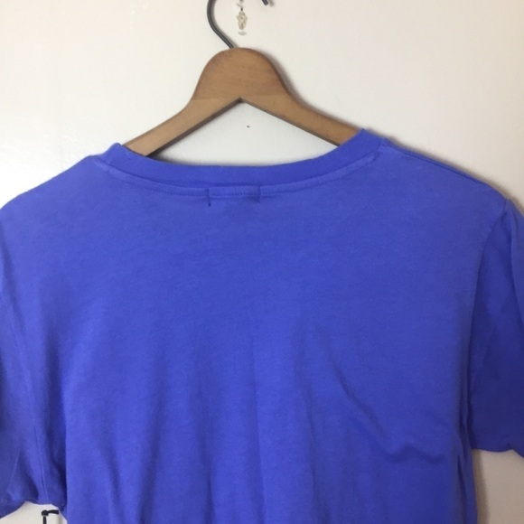 [Wildfox] Small Blue Distressed Happy Hour T-shirt - Picture 10 of 10